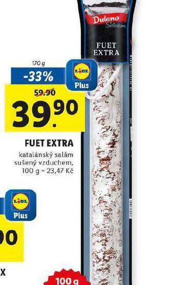 Lidl Fuet extra nabídka