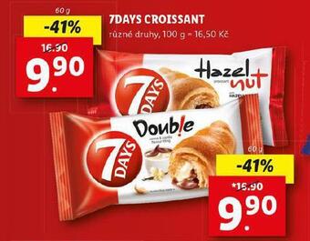 Lidl 7days croissant nabídka