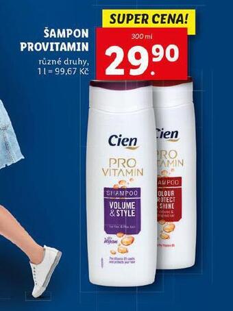 Lidl Cien šampon nabídka