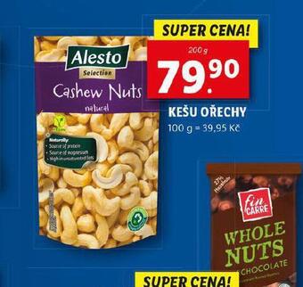 Lidl Kešu ořechy nabídka