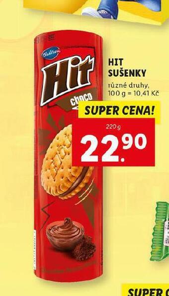 Lidl Hit sušenky nabídka