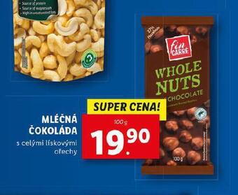 Lidl Mléčná čokoláda nabídka