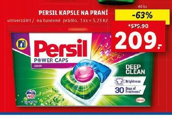 Lidl Persil kapsle na praní nabídka