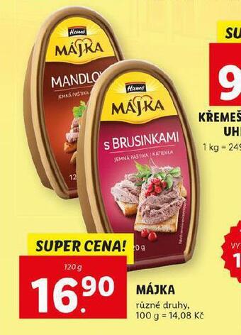 Lidl Májka nabídka
