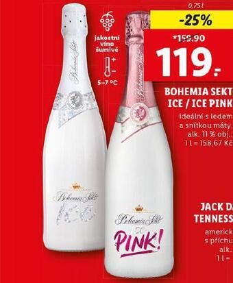 Bohemia sekt ice