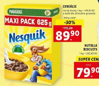 Lidl Cereálie nabídka