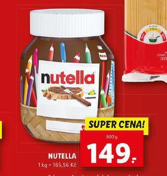Lidl Nutella nabídka