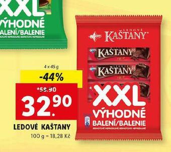 Lidl Ledové kaštany nabídka