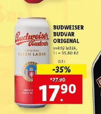 Lidl Pivo budweiser budvar nabídka