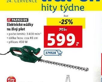 Lidl Elektrické nůžky na živý plot nabídka
