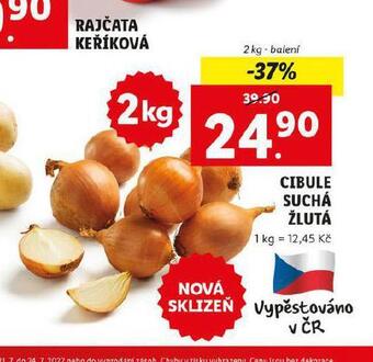 Lidl Cibule žlutá nabídka