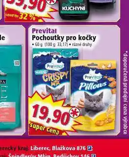 Norma Prevital pochoutky pro kočky nabídka