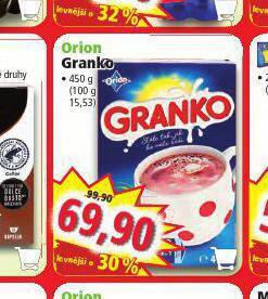 Norma Orion granko nabídka