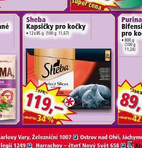 Norma Sheba kapsičky pro kočky nabídka