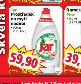 Norma Jar prostředek na mytí nádobí nabídka