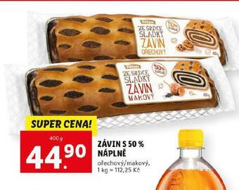 Lidl Závin nabídka