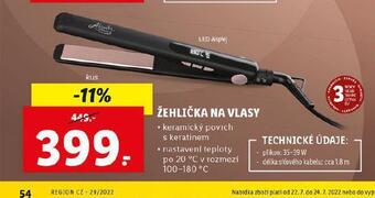 Žehlička na vlasy