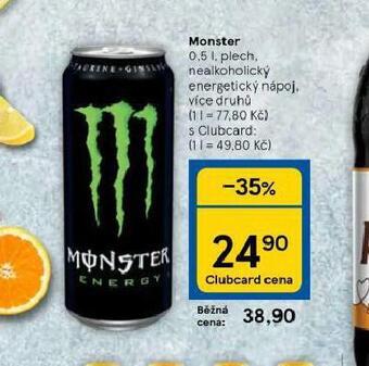 Tesco Monster nabídka