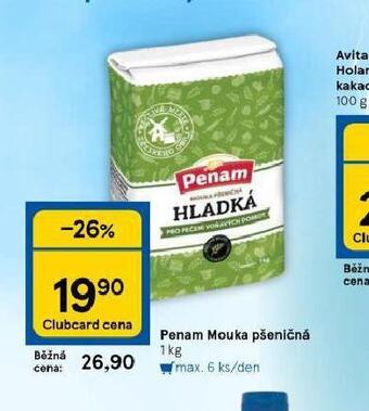 Tesco Mouka pšeničná nabídka