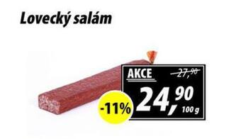 ZEMAN Lovecký salám nabídka