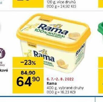 Tesco Rama nabídka