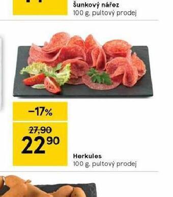 Tesco Herkules nabídka