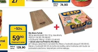 Tesco Rio mare tuňák nabídka
