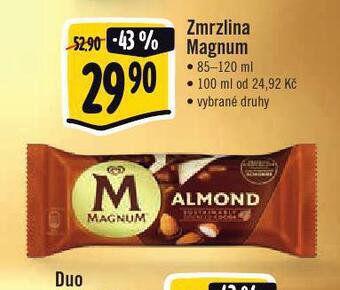 Jip Zmrzlina magnum nabídka