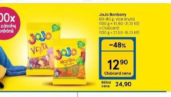 Tesco Jojo bonbony nabídka