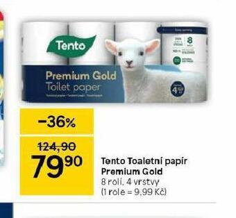 Tesco Tento toaletní papír nabídka