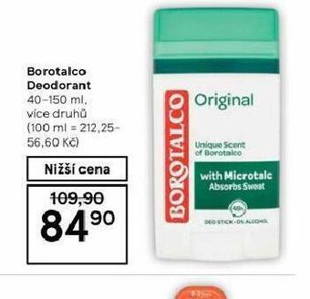 Tesco Borotalco deodorant nabídka