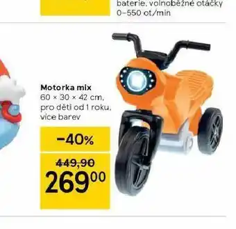 Tesco Motorka mix nabídka