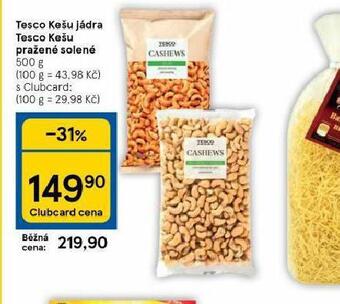 Tesco Tesco kešu jádra nabídka