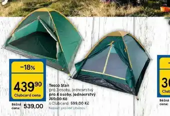 Tesco Tesco stan pro 4 osoby nabídka
