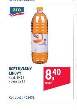Makro Ocet kvasný lihový nabídka