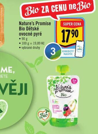 Jip Bio dětské ovocné pyré nabídka