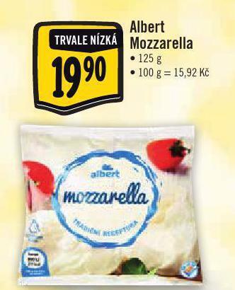 Jip Mozzarella nabídka