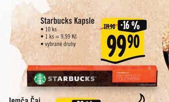 Jip Kávové kapsle starbucks nabídka