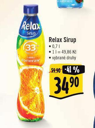 Jip Relax sirup nabídka