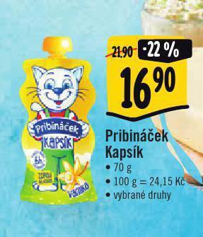 Jip Pribináček kapsík nabídka