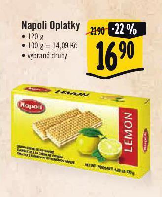 Jip Napoli oplatky nabídka
