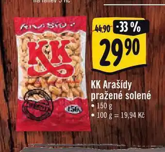 Jip Kk arašídy pražené nabídka