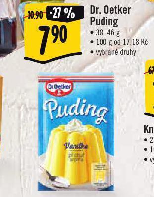 Jip Dr. oetker puding nabídka