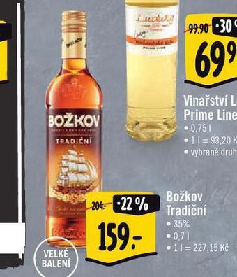 Jip Božkov tradiční nabídka