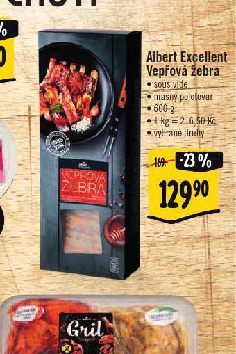 Albert Vepřová žebra nabídka