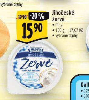Albert Jihočeské žervé nabídka