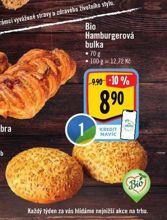 Albert Bio hamburgerová bulka nabídka