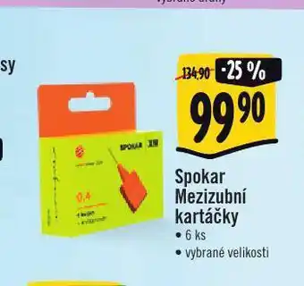 Jip Spokar mezizubní kartáčky nabídka
