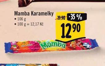 Albert Mamba karamelky nabídka
