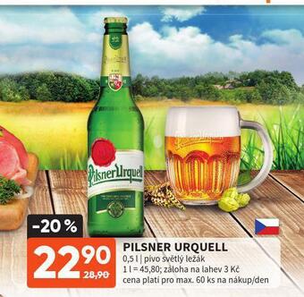 Terno Pivo pilsner urquell nabídka